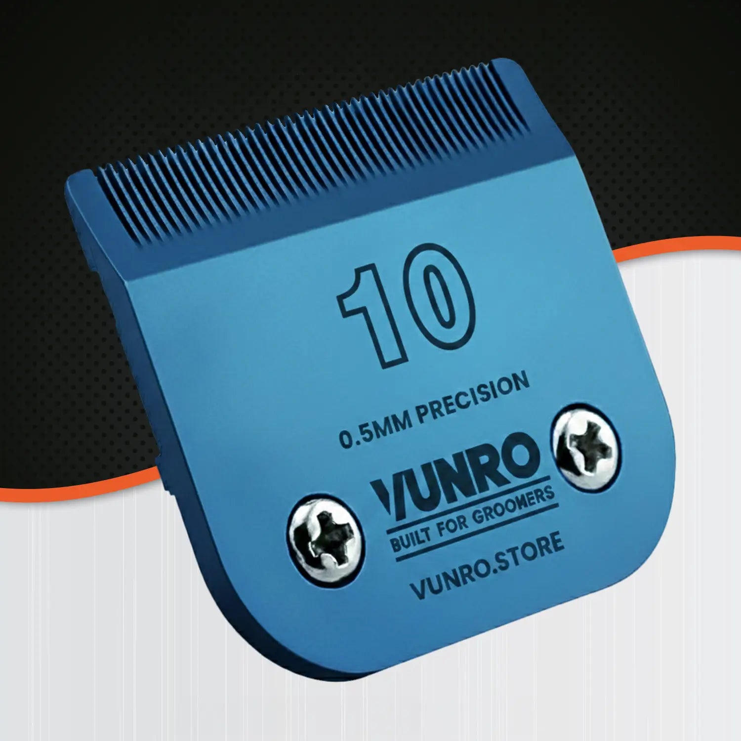 10# Blue Steel Dog Clipper Blade (1.5 mm) by VUNRO