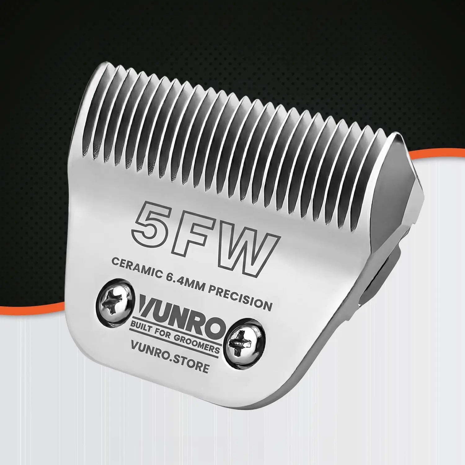 5FW Ceramic Dog Clipper Blade (6.4 mm) by VUNRO