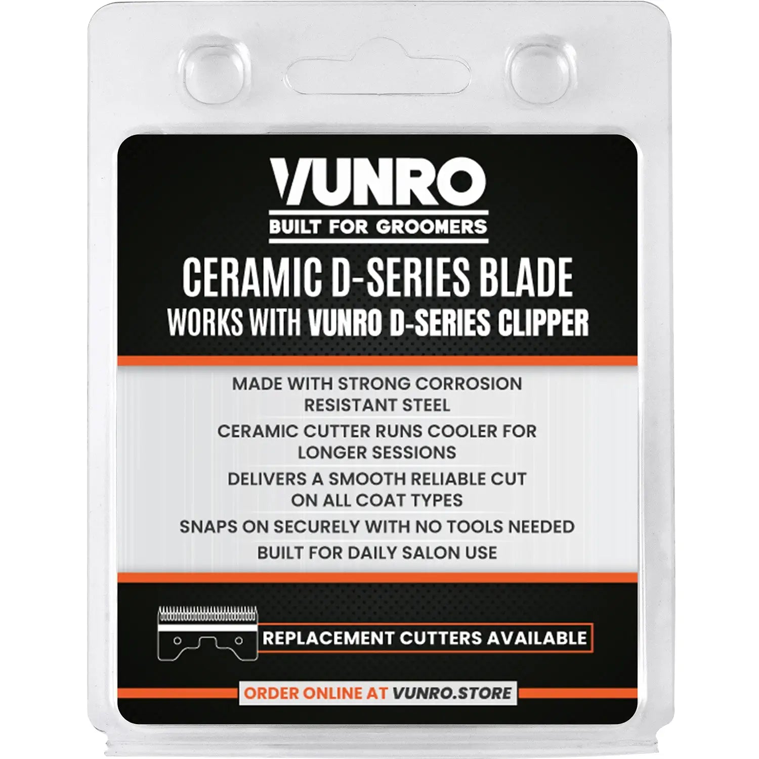 5F Ceramic D-Series Dog Clipper Blade (6.4 mm) by VUNRO